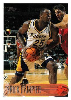 #133 Erick Dampier - Indiana Pacers - 1996-97 Topps Basketball