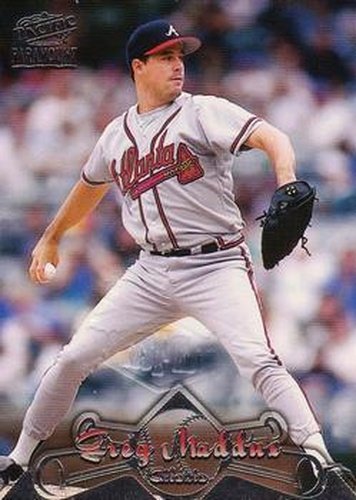 #133 Greg Maddux - Atlanta Braves - 1998 Pacific Paramount Baseball