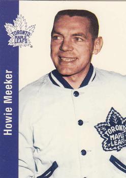 #133 Howie Meeker - Toronto Maple Leafs - 1994 Parkhurst Missing Link 1956-57 Hockey