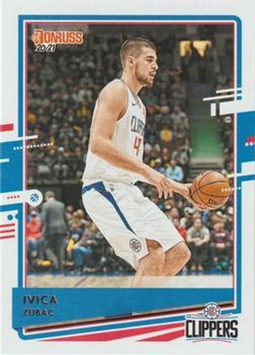 #133 Ivica Zubac - Los Angeles Clippers - 2020-21 Donruss Basketball