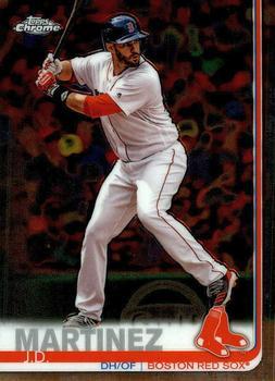 #133 J.D. Martinez - Boston Red Sox - 2019 Topps Chrome Baseball