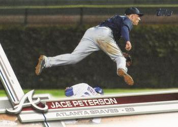 #133 Jace Peterson - Atlanta Braves - 2017 Topps Baseball