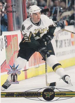 #133 Jamie Langenbrunner - Dallas Stars - 2000-01 Pacific Hockey