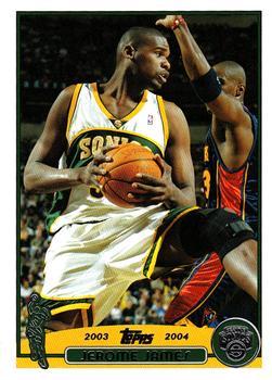 #133 Jerome James - Seattle SuperSonics - 2003-04 Topps Basketball