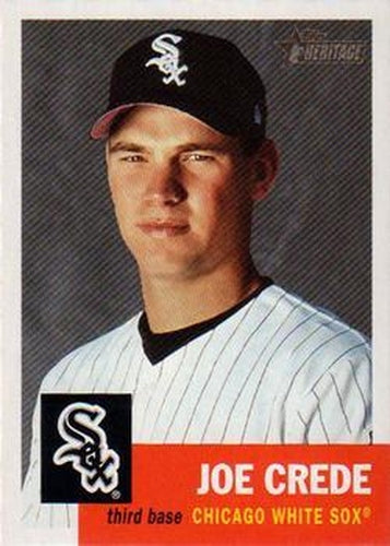 #133 Joe Crede - Chicago White Sox - 2002 Topps Heritage Baseball