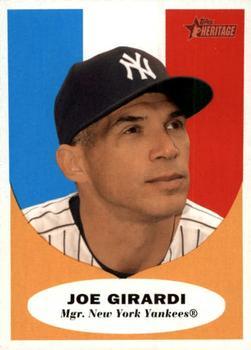 #133 Joe Girardi - New York Yankees - 2010 Topps Heritage Baseball