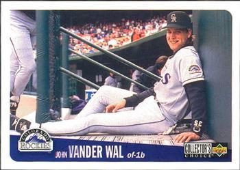 #133 John Vander Wal - Colorado Rockies - 1996 Collector's Choice Baseball
