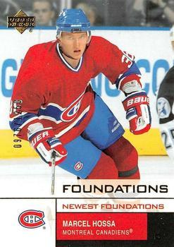 #133 Marcel Hossa - Montreal Canadiens - 2002-03 Upper Deck Foundations Hockey