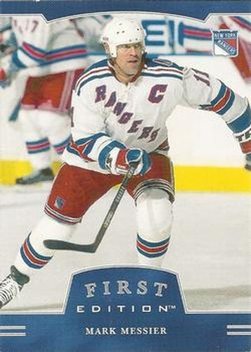 #133 Mark Messier - New York Rangers - 2002-03 Be a Player First Edition Hockey