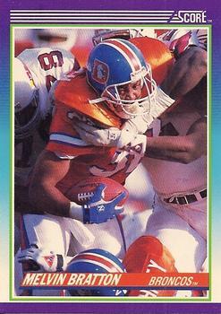 #133 Melvin Bratton - Denver Broncos - 1990 Score Football
