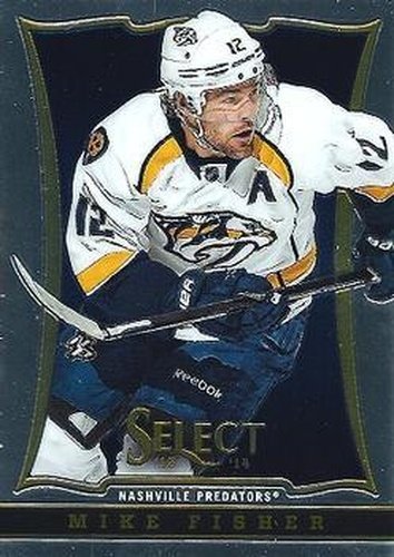 #133 Mike Fisher - Nashville Predators - 2013-14 Panini Select Hockey