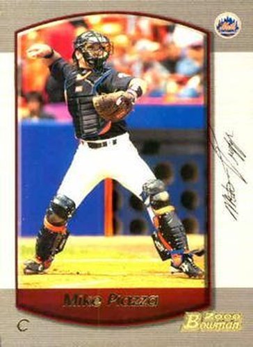 #133 Mike Piazza - New York Mets - 2000 Bowman Baseball