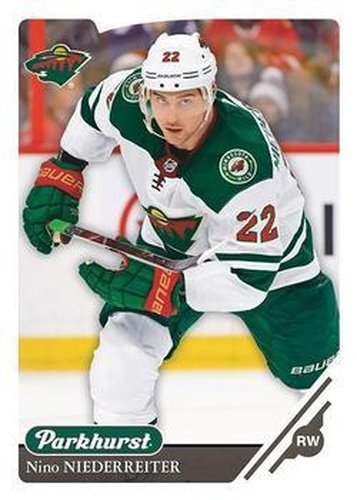 #133 Nino Niederreiter - Minnesota Wild - 2018-19 Parkhurst Hockey