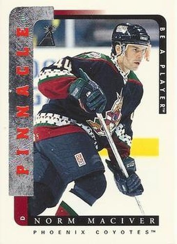 #133 Norm Maciver - Phoenix Coyotes - 1996-97 Pinnacle Be a Player Hockey