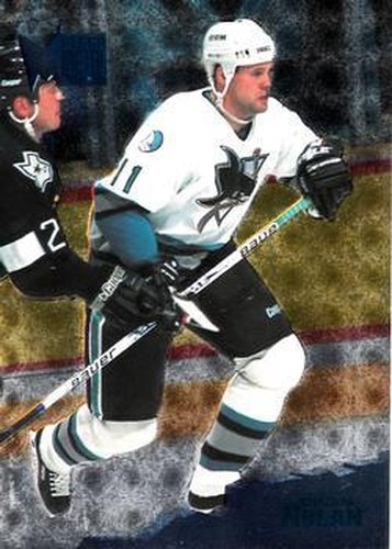 #133 Owen Nolan - San Jose Sharks - 1995-96 Metal Hockey