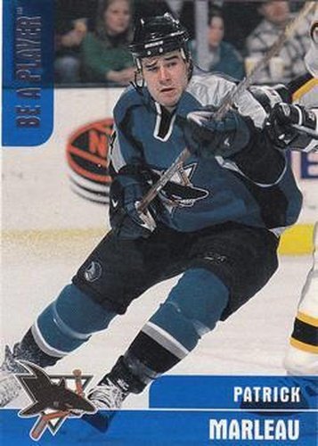 #133 Patrick Marleau - San Jose Sharks - 1999-00 Be a Player Memorabilia Hockey