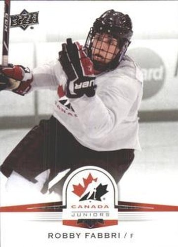#133 Robby Fabbri - Canada - 2014-15 Upper Deck Team Canada Juniors Hockey
