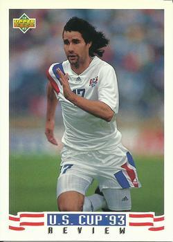 #133 Roy Wegerle - USA - 1993 Upper Deck World Cup Preview English/Spanish Soccer