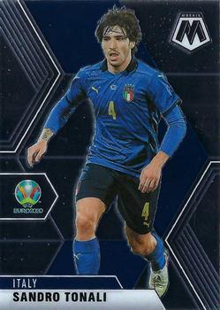 #133 Sandro Tonali - Italy - 2021 Panini Mosaic UEFA EURO Soccer