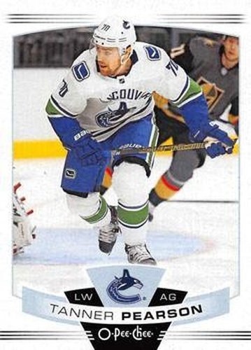 #133 Tanner Pearson - Vancouver Canucks - 2019-20 O-Pee-Chee Hockey
