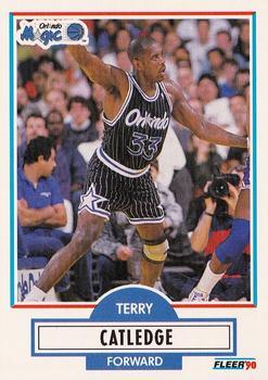 #133 Terry Catledge - Orlando Magic - 1990-91 Fleer Basketball