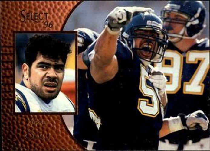 #133 Junior Seau - San Diego Chargers - 1996 Select Football