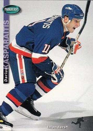 #133 Darius Kasparaitis - New York Islanders - 1994-95 Parkhurst Hockey