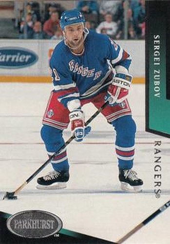 #133 Sergei Zubov - New York Rangers - 1993-94 Parkhurst Hockey