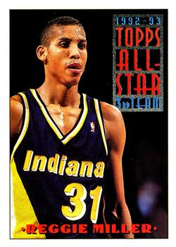 #133 Reggie Miller - Indiana Pacers - 1993-94 Topps Basketball