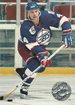 #133 Fredrik Olausson - Winnipeg Jets - 1991-92 Pro Set Platinum Hockey