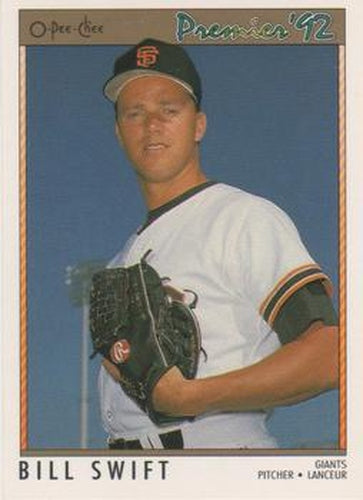 #133 Bill Swift - San Francisco Giants - 1992 O-Pee-Chee Premier Baseball