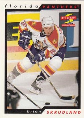 #133 Brian Skrudland - Florida Panthers - 1996-97 Score Hockey