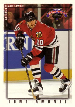 #133 Tony Amonte - Chicago Blackhawks - 1996-97 Topps NHL Picks Hockey