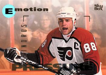 #133 Eric Lindros - Philadelphia Flyers - 1995-96 SkyBox E-Motion Hockey