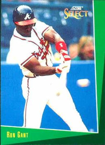 #133 Ron Gant - Atlanta Braves - 1993 Select Baseball
