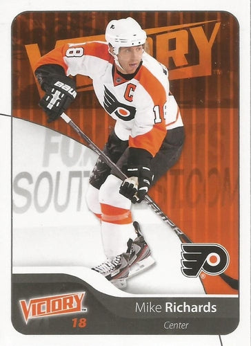 #133 Mike Richards - Philadelphia Flyers - 2011-12 Upper Deck Victory Hockey