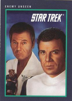 #133 Enemy Unseen - 1991 Impel Star Trek 25th Anniversary