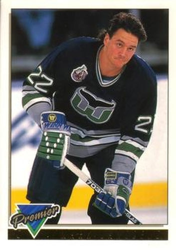 #133 Mark Janssens - Hartford Whalers - 1993-94 O-Pee-Chee Premier Hockey - Gold