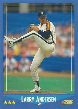 #133 Larry Anderson - Houston Astros - 1988 Score Baseball
