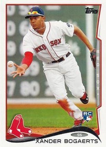 #133a Xander Bogaerts - Boston Red Sox - 2014 Topps Baseball