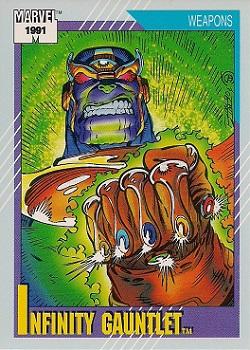 #134 Infinity Gauntlet - 1991 Impel Marvel Universe Series II