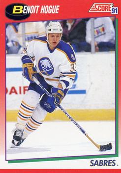 #134 Benoit Hogue - Buffalo Sabres - 1991-92 Score Canadian Hockey