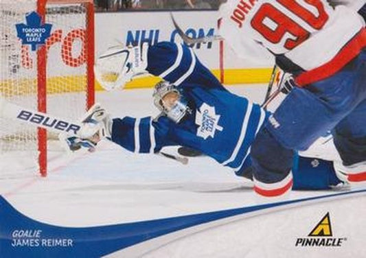 #134 James Reimer - Toronto Maple Leafs - 2011-12 Panini Pinnacle Hockey