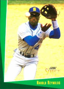 #134 Harold Reynolds - Seattle Mariners - 1993 Select Baseball