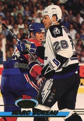 #134 Marc Bureau - Tampa Bay Lightning - 1993-94 Stadium Club Hockey