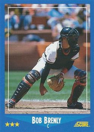 #134 Bob Brenley - San Francisco Giants - 1988 Score Baseball