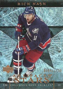 #134 Rick Nash - Columbus Blue Jackets - 2007-08 Upper Deck Artifacts Hockey