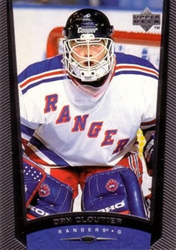 #134 Dan Cloutier - New York Rangers - 1998-99 Upper Deck Hockey