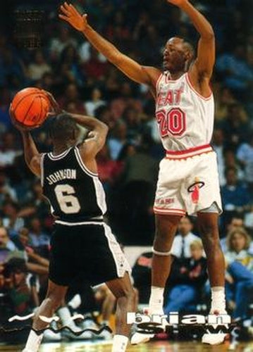 #134 Brian Shaw - Miami Heat - 1993-94 Stadium Club Basketball