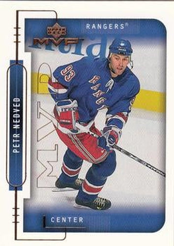 #134 Petr Nedved - New York Rangers - 1999-00 Upper Deck MVP Hockey